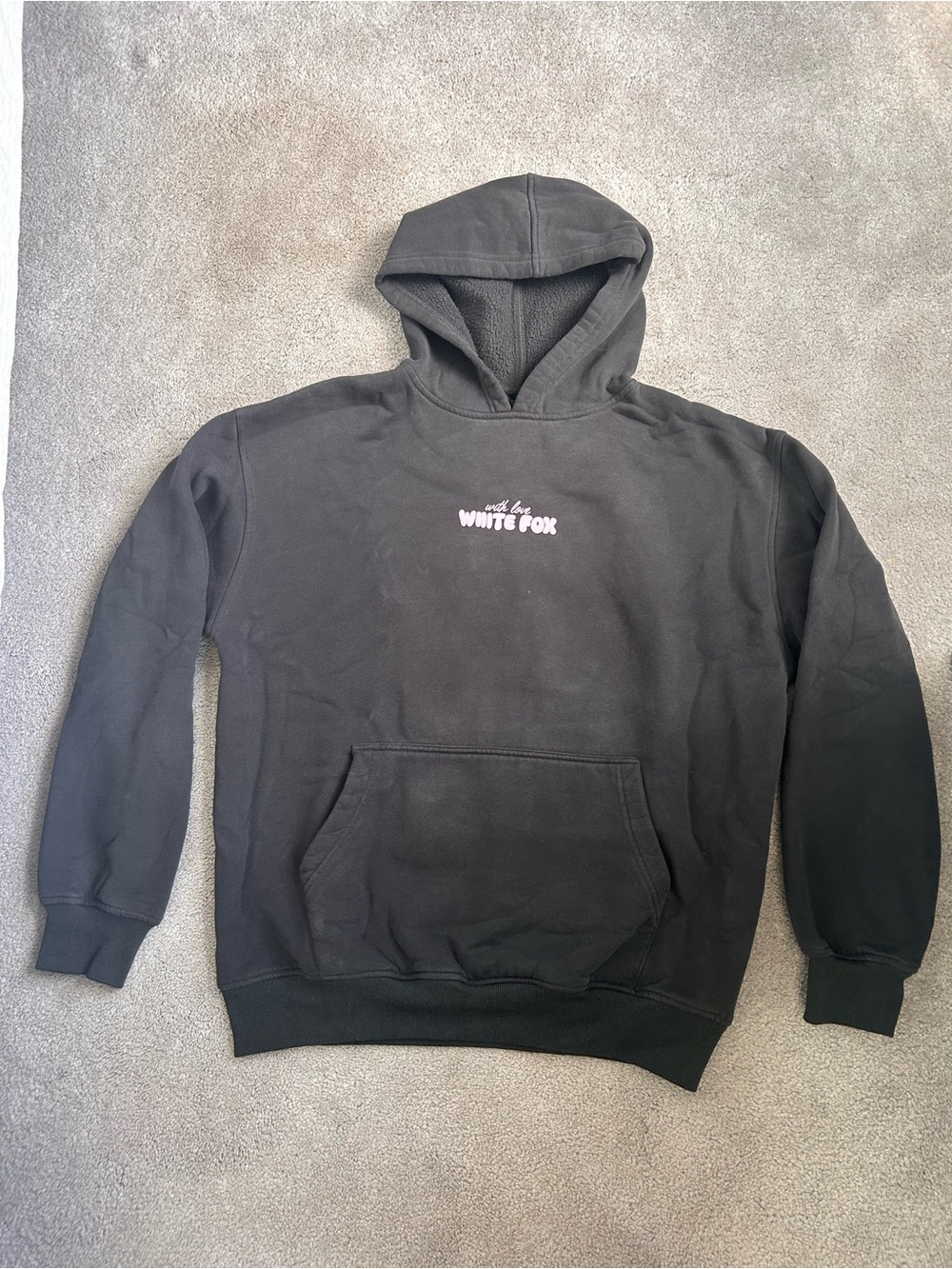 Black Hooded Sweater - Women’s Pullover Hoodie